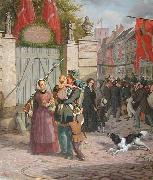 Soldaternes indtog i Kobenhavn 1849 david monies